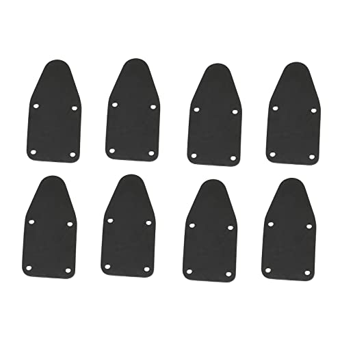 AuntYou 8 Stück Schwarze Farbe Gummi Dichtung Skateboard Teile für 6,25 Brett CX4 Land Surf Brett von AuntYou