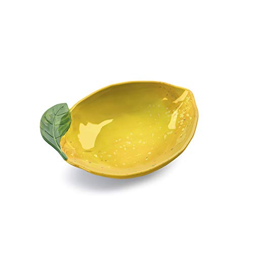 Auntie Morags Epicurean Lemon Fresh Kleine Servierschale, Melamin/Kunststoff, für Knusprips, Nüsse und Knabbereien von Auntie Morags