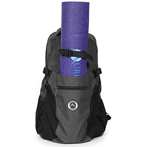 Aurorae Yoga Mehrzweck-Rucksack Matte separat erhältlich (Dunkelgrau) von Aurorae