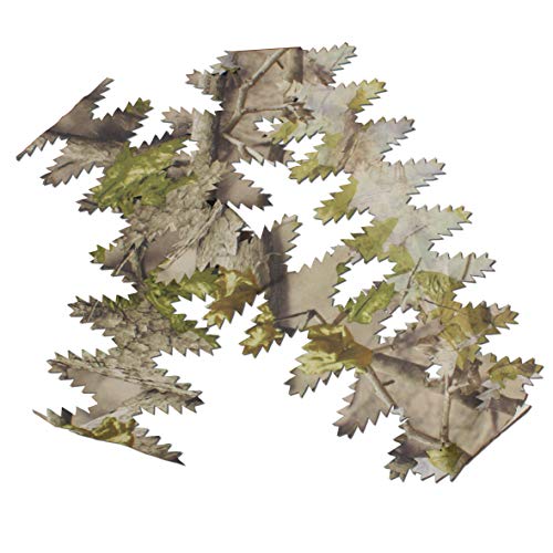 Auscamotek 3D Leaf Strip DIY Ghillie Camouflage Material 12 Füße grün (12 Packungen) von Auscamotek
