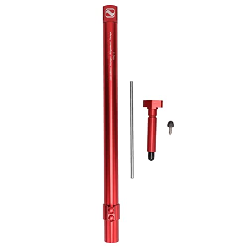 Ausla Fahrrad-Schaltauge-Ausrichtungslehre-Werkzeug, Schaltwerk-Korrekturschlüssel-Set für Wartungswerkstätten (Rot) von Ausla