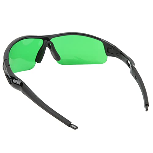 Ausla Grow Room-Brille, HPS Lighting LED-Lichtschutz-UV-Schutzbrille Zum Arbeiten, Schutzart: UVA und UVB (GREEN) von Ausla