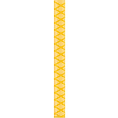 Austinstore Wasserdichter, rutschfester Schrumpfschlauch für Angelruten, Schlägergriff, Hantel, gelb, 25 mm von Austinstore
