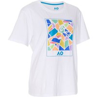 Australian Open AO Dated Mosaic T-Shirt Damen in weiß von Australian Open