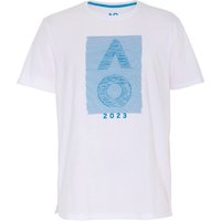 Australian Open AO Dated Mosaic T-Shirt Herren in weiß von Australian Open