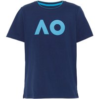 Australian Open AO Stack Print Core Logo T-Shirt Herren in dunkelblau von Australian Open