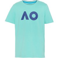Australian Open AO Stack Print Core Logo T-Shirt Herren in mint von Australian Open