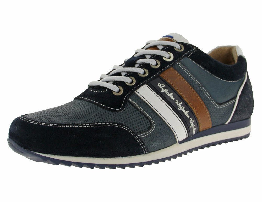 Australian Australian Herren Halbschuhe Sneaker Schnürschuh von Australian