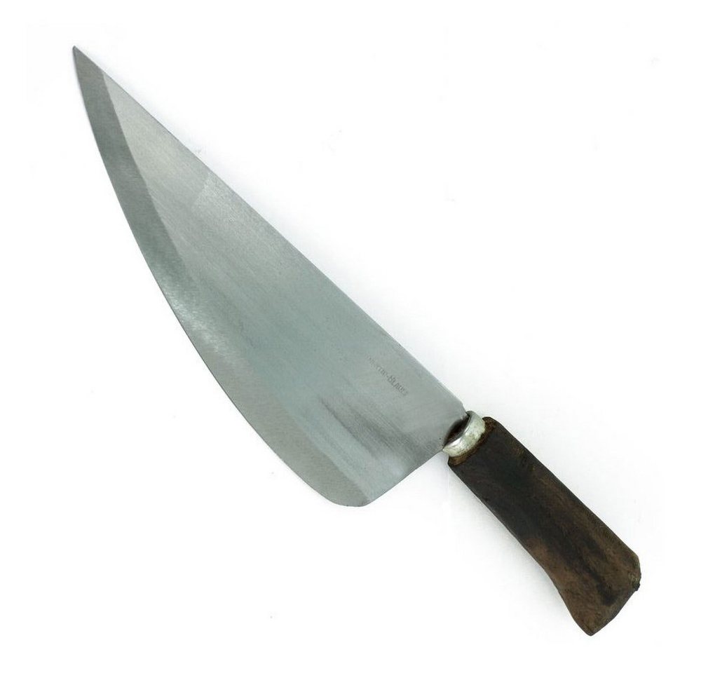 Authentic Blades Universalmesser Handgefertigtes Wiegemesser mit Zwingengriff 20cm Klinge von Authentic Blades