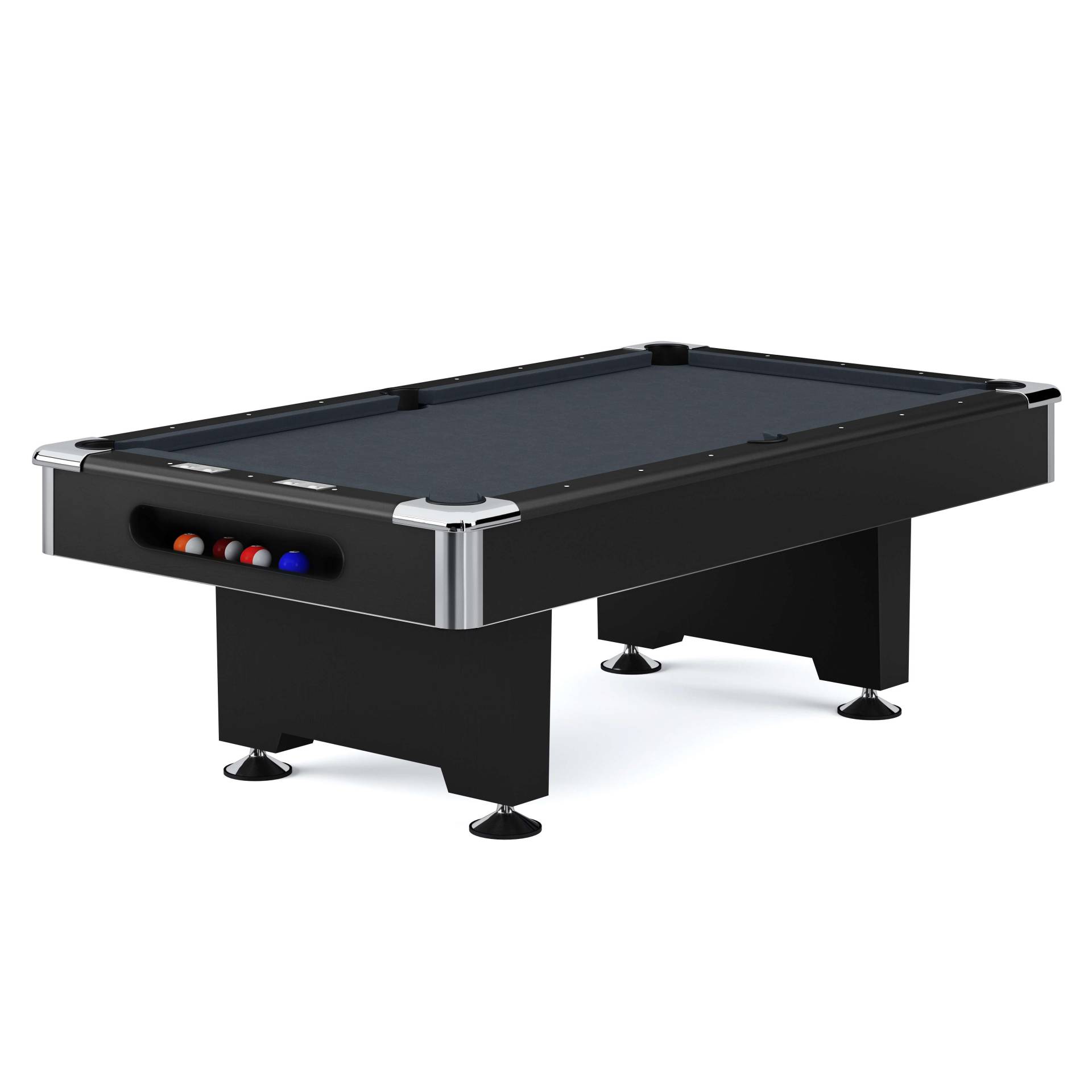 Automaten Hoffmann Billardtisch "Club Pro III", Anti-Fleck, Grau, 9 ft (Spielfeld 254x127 cm) von Automaten Hoffmann