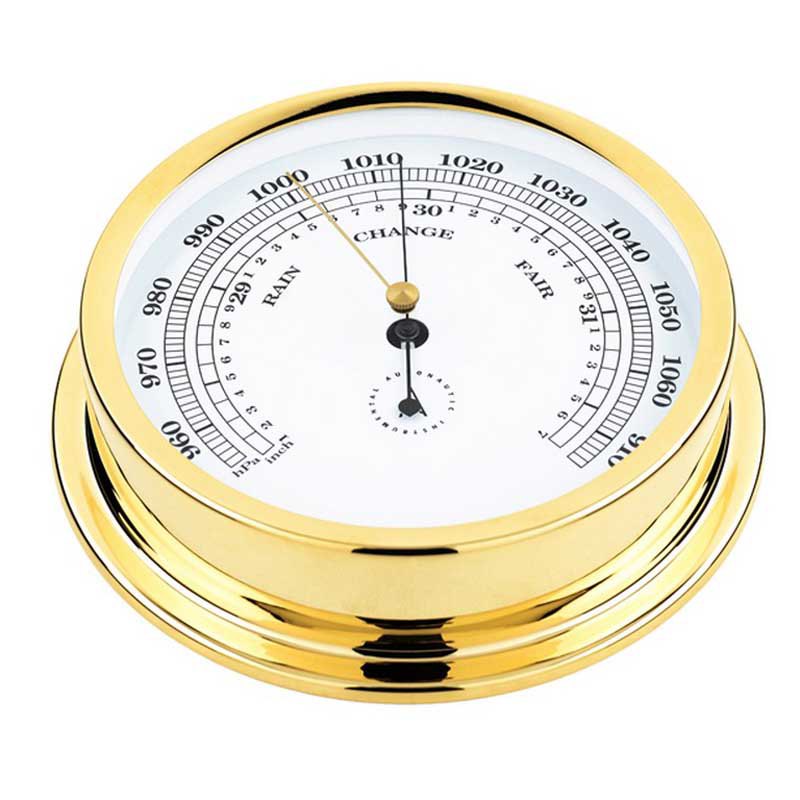 Autonautic Instrumental B175d Nautical Barometer Golden von Autonautic Instrumental