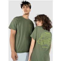 Autumn Headwear Home T-Shirt army green von Autumn Headwear