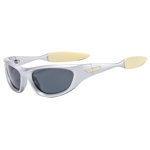 Anti-UV-Sport-Sonnenbrille für Damen und Herren, Sonnenbrille, Rennradbrille, Mountainbike, Straße, Sport-Sonnenbrille für Herren, Sport-Sonnenbrille für Damen, UV-Schutz, Sport-Sonnenbrille von Avejjbaey