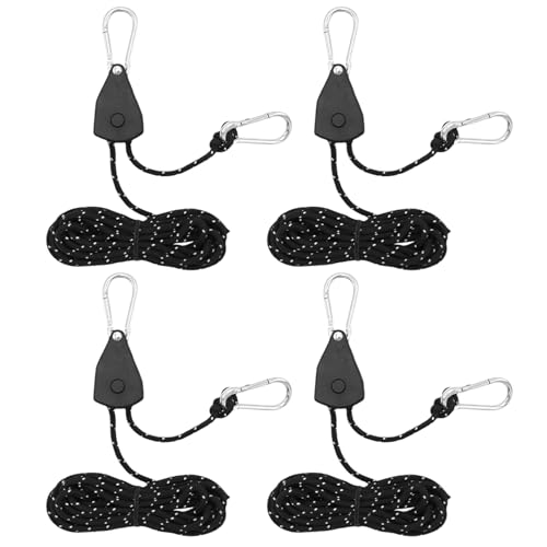 Avejjbaey Ratchet Grow Light Tent Rope Clip Hanger For Camping Markisen Wind Rope Tent Fixed Buckle Pulleys Tensioner With Hook Rope Clip Hanger von Avejjbaey