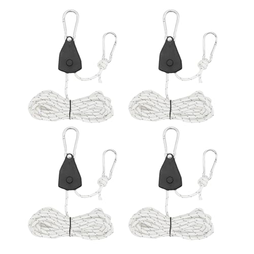 Avejjbaey Ratchet Grow Light Tent Rope Clip Hanger For Camping Markisen Wind Rope Tent Fixed Buckle Pulleys Tensioner With Hook Rope Clip Hanger von Avejjbaey