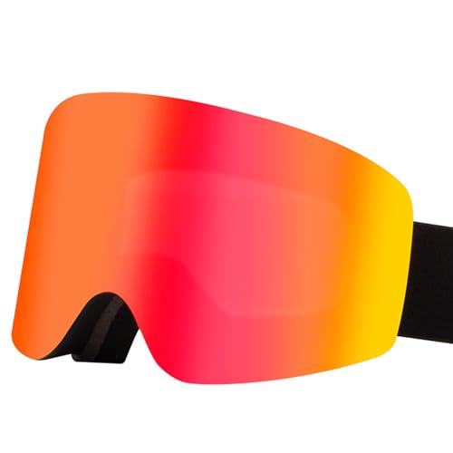 Avejjbaey Skibrille, UV-Schutz, Snowboardbrille, Anti-Beschlag, doppellagig, Skibrille, Outdoor-Sport, Schneebrille, Snowboardbrille, doppellagig, UV-Schutz, Sportbrille von Avejjbaey
