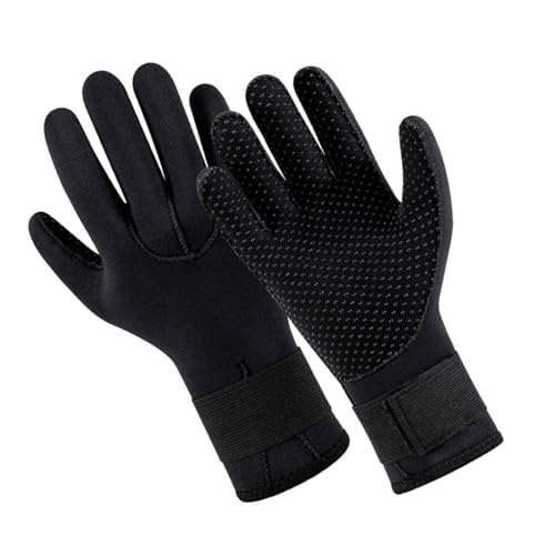 Avejjbaey Thermo-Handschuh mit verstellbarem Hüftgurt, für Tauchen, Surfen, Schnorcheln, Neopren, Tauchen, Neoprenanzug, Hautpflegehandschuh, 5 mm von Avejjbaey