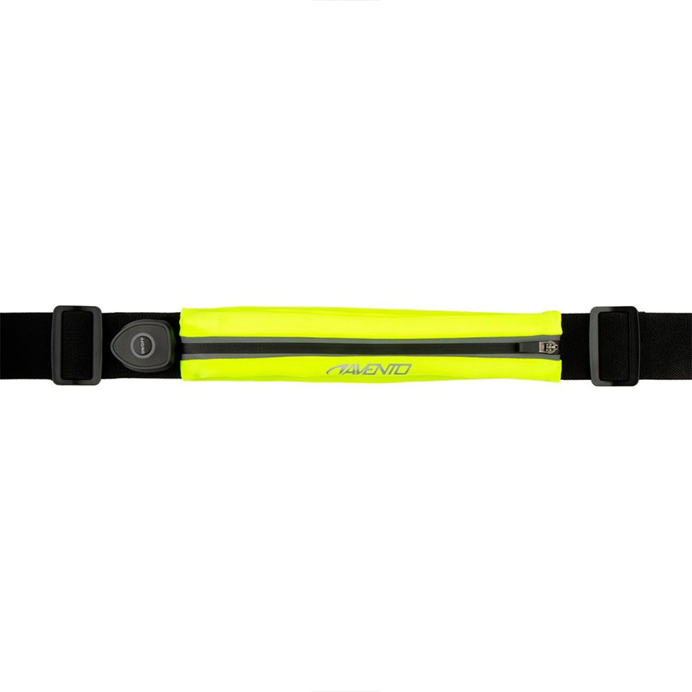 Avento Pocket + Rechargeable Led Sport Belt Gelb von Avento