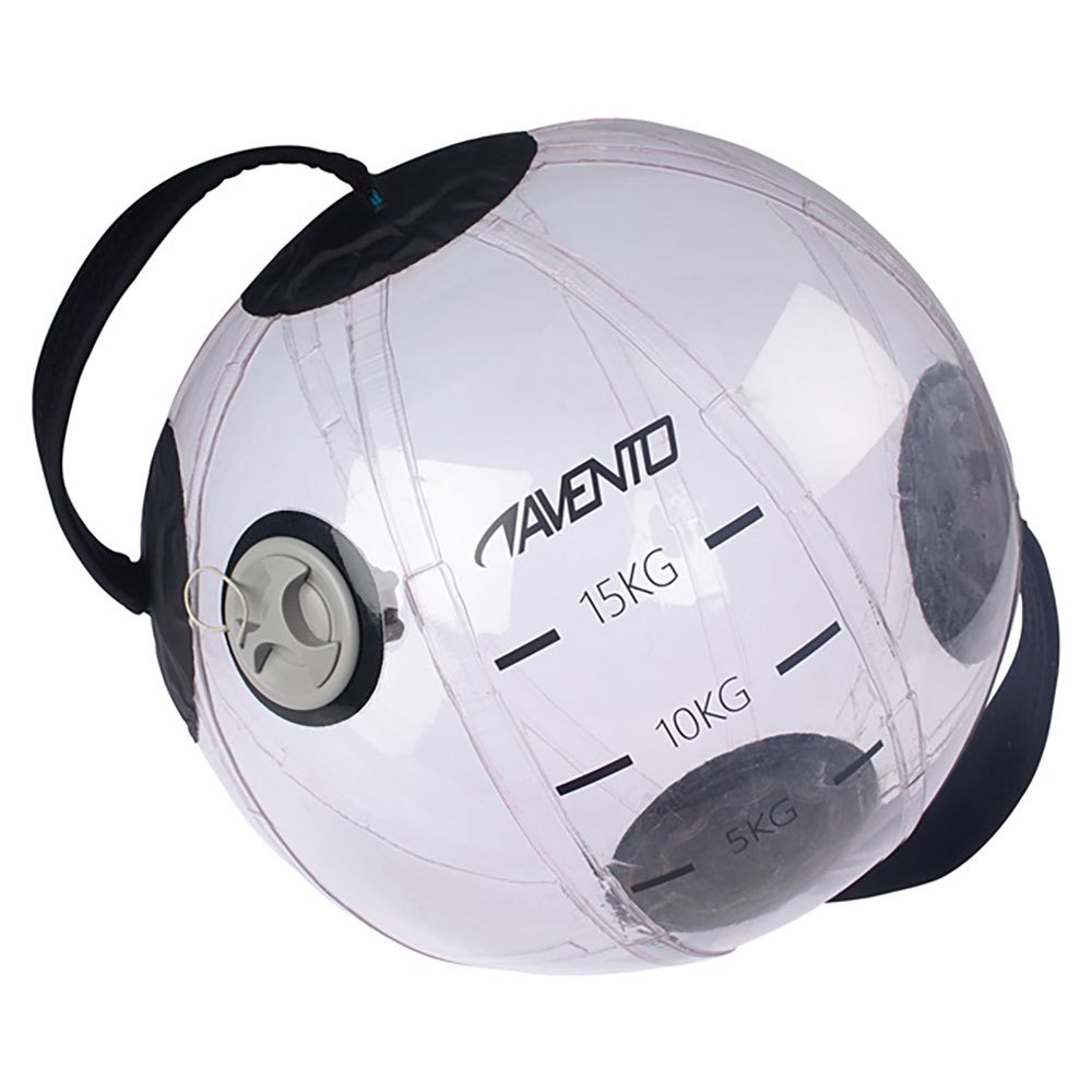 Avento Water Refillable Medicine Ball 15kg Grau 15 kg von Avento