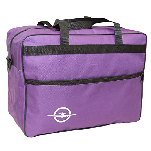 Aves-24 Reisetasche 40 x 30 x 20 cm Boardgepäck Reise Koffer HANDGEPÄCK f. z.B Wizzair (Lila) von Aves-24