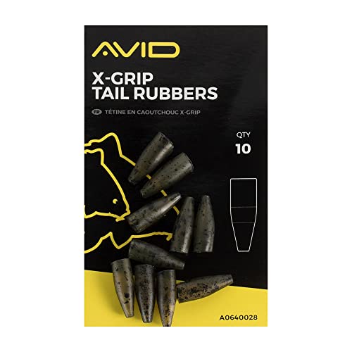Avid Carp Outline X-Grip Tail Rubbers 10 Stück von Avid Carp