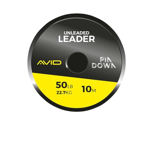 Avid Carp Pindown Unleaded Leader 50LB 10m Vorfachschnur von Avid Software