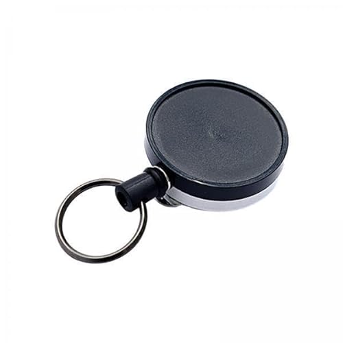 Aymzbd 4X Versenkbare Keychain Zink Legierung Karabiner Schlüssel Kette für Angeln Outdoor Arbeit von Aymzbd