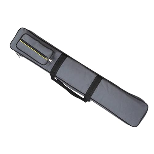 Aymzbd Premium Billard Queue Tasche mit 8 Fächern Robuste Aufbewahrungslösung für Billardstöcke, Blau von Aymzbd