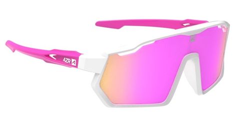 azr pro race kinderbrille rx weis pink von Azr