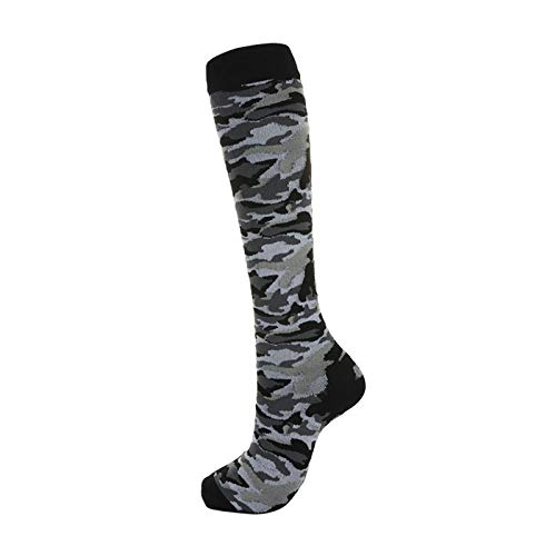 B/H Compression Socks für Laufen,Sportliche elastische Kompressionssocken, Langer Schlauch über dem Knie, Männer und Frauen beim Laufen - J_Large von B/H