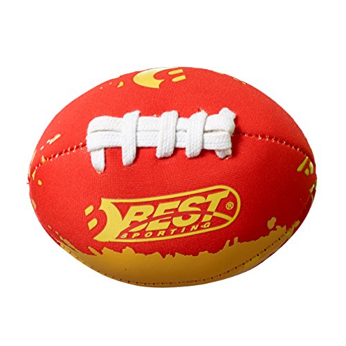 Best Sporting Neopren Mini-Football, Verschiedene Farbausführungen (rot/gelb) von B Best Sporting