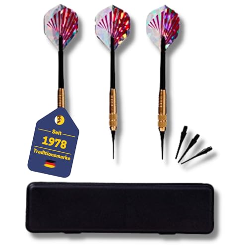 Best Sporting Safety Dartpfeile Knight, 3 Stück Softdart mit Messing-Hülse, Gewicht:10 g von B Best Sporting