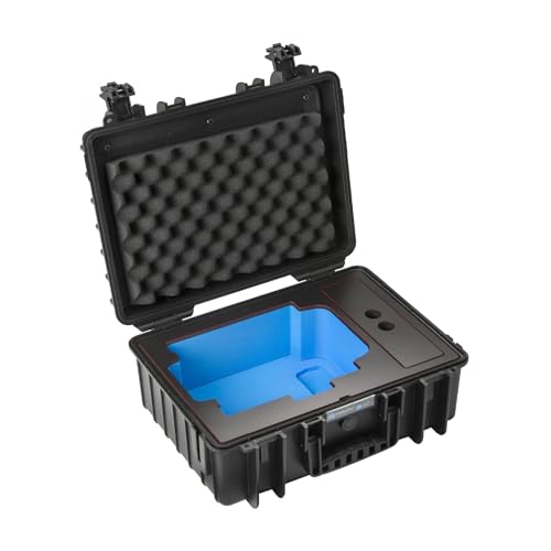 B&W International B&W Transportkoffer Outdoor für Matterport Pro 2 3D Kamera- Typ 5000 Schwarz - wasserdicht nach IP67 Zertifizierung, staubdicht, bruchsicher und unverwüstlich von B&W International
