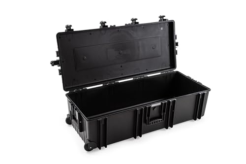 B&W International GmbH Transportkoffer Outdoor Typ 7300 schwarz - wasserdicht nach IP67 Zertifizierung, staubdicht, bruchsicher und unverwüstlich von B&W International