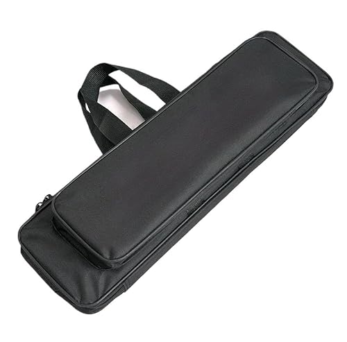 BADALO Doppelschichtige Angeltaschen aus Oxford-Stoff, 50 cm, 70 cm, 80 cm, wasserdicht, Angelruten-Taschen, Rollenetui, Angelgerät-Tasche (Color : 80cm) von BADALO
