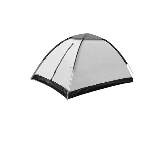 Mehrpersonen-Campingzelt, Outdoor-Zelt, einfach aufzubauende Markise, geeignet for Camping, Strand, Rucksackreisen, Wandern (Color : Grey(for 1-2 People)) von BADALO