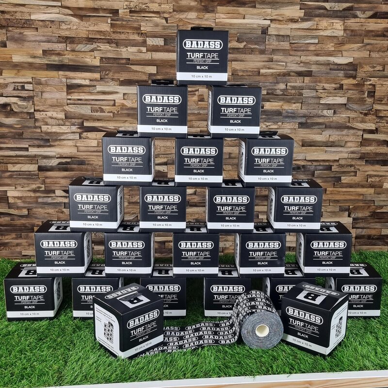BADASS Turf Tape 10cm x 10m - schwarz 24 Rollen von BADASS FOOTBALL