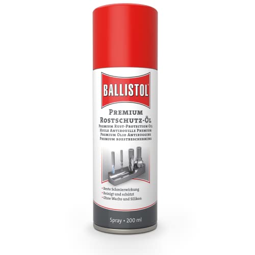 BALLISTOL Unisex – Erwachsene Technische Produkte Protec Spray 200 Ml Aerosoldose, Farblos, 6 Stück von BALLISTOL