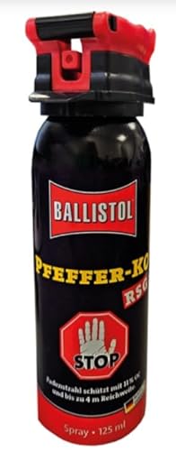 Ballistol Pfeffer-KO RSG 125ml Pfefferspray mit Behördenkappe von BALLISTOL