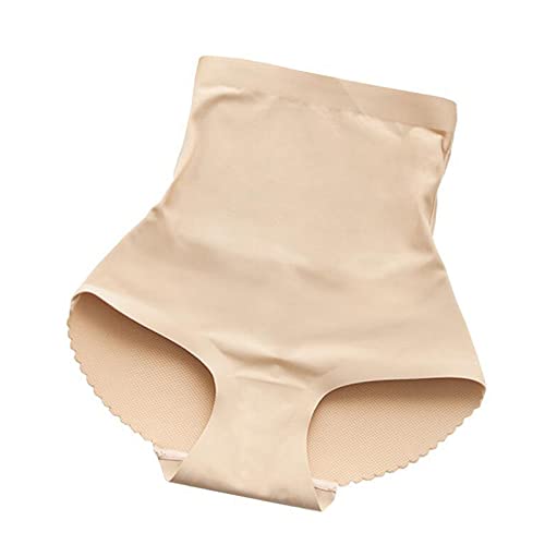 Damen Po Push Up Unterhose - A Piece of Non-Hip Pants to Raising The Pobacks of The Pants Pad Fake Ass Hip Up Body Fake Push Up Panties Butt Lift Slips,Apricot,M von BANLUX