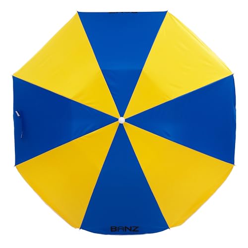 BANZ UV-Foldabrella, blau/gelb, 180cms, Nautisch von Banz