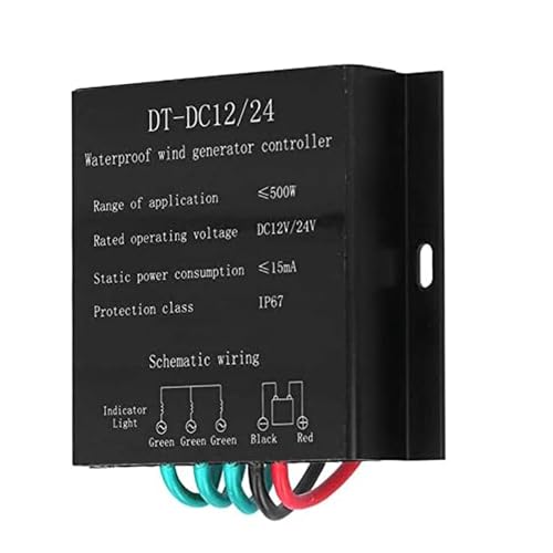 BAOJUHUIKANG 12V, 12V/24V/48V 9000W Windturbinen-Generator Controller wasserdicht Batterieladeüberlastschutz Regler für DC AC Windturbinen-Generator von BAOJUHUIKANG