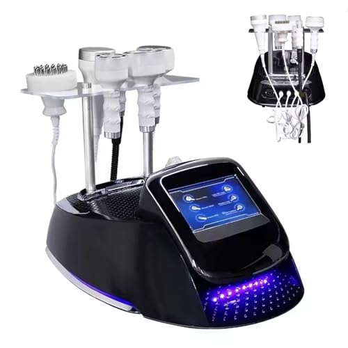 BAOJUHUIKANG 5D 6 Probe Ganzkörperfettverbrennende Gewichtsverlustmaschine 80K Kavitation Körperstraffungsmaschine mit 7-Zoll-LED-Display (200W 50HZ) von BAOJUHUIKANG
