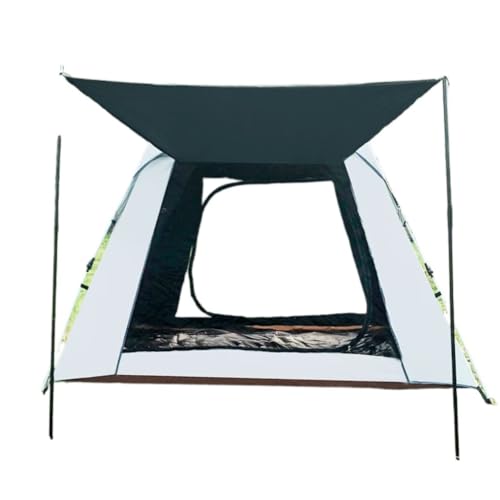 Zelt aufblasbar Außenzelt, Vollautomatisches Tragbares Sonnenschutz-Lüftungszelt, EIN Raum, EIN Wohnzimmer, Tragbares Zelt Camping Tent (Color : W, Size : A) von BAOSHUPINGY