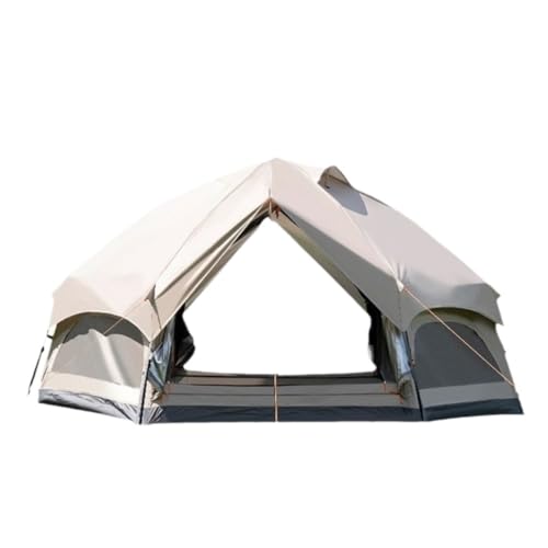 Zelt aufblasbar Campingzelt, Automatisches Zelt, Doppellagiges Outdoor-Camp-Picknick, Tragbares, Schnell Zu Öffnendes Zelt, Automatisches Pilzzelt Camping Tent von BAOSHUPINGY