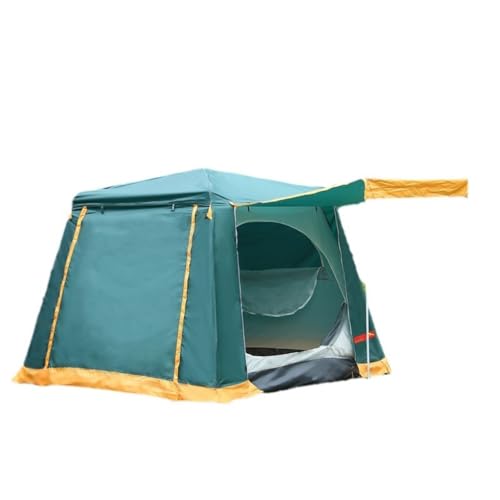 Zelt aufblasbar Doppelschichtiges Vollautomatisches Sechseckiges Großes Außenzelt for 3-4-6-8 Personen, Ohne DASS EIN Campingzelt Aufgebaut Werden Muss Camping Tent (Color : Q, Size : A) von BAOSHUPINGY