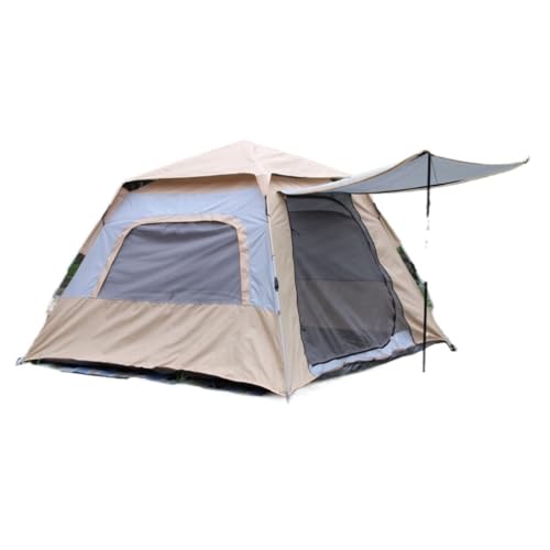 Zelt aufblasbar Klappbares, Versilbertes, Vergoldetes Zelt for Den Außenbereich, Automatisches, Schnell Zu Öffnendes Camping-Doppelzelt, Paar-Strandzelt Camping Tent von BAOSHUPINGY