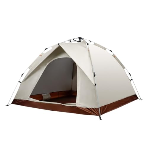 Zelt aufblasbar Outdoor-Campingzelt for 3–4 Personen. Outdoor-Camping, Vollautomatisches Zelt, Regen- Und Sonnensicheres Tragbares Zelt Camping Tent (Color : Blue, Size : A) von BAOSHUPINGY