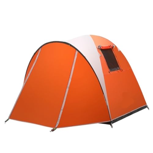 Zelt aufblasbar Regen- Und Sonnensicheres Campingzelt for Mehrere Personen Im Freien, Tragbares Campingzelt Mit Einem Raum Und Einem Wohnzimmer Camping Tent von BAOSHUPINGY