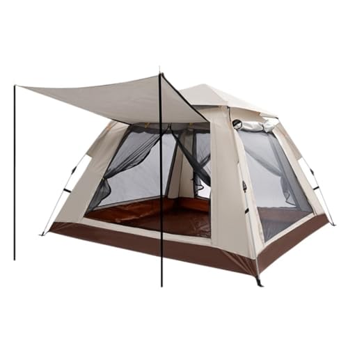 Zelt aufblasbar Tragbares, Schnell Zu Öffnendes Wanderzelt. Outdoor-Camping, Vollautomatisches Zelt, Camping, Vollautomatisches 5-8 Parkzelt Camping Tent (Color : S, Size : A) von BAOSHUPINGY